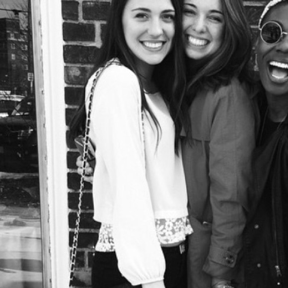 Ivory blouse with lace back - Picture 2 of 5